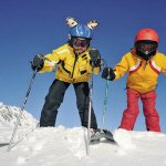 Kinderen in de sneeuw
